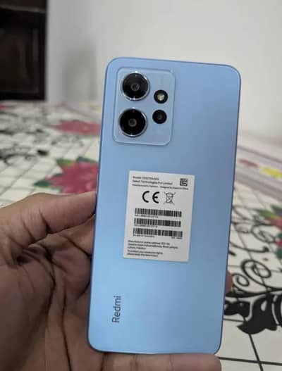 Redmi Note 12 8+4 Ram 128 Memory Complete box