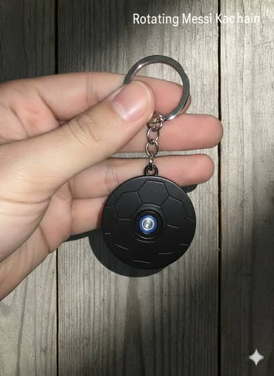 Messi rotating key chain messi fams item or a perfect gift for boys