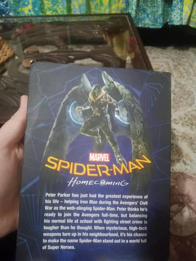Marvel spiderman home comming Book of the film