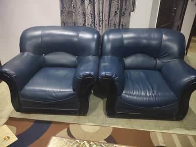 Leather sofa