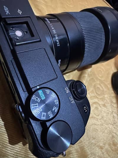 Sony A 6400 with sigma 30 mm 1.4