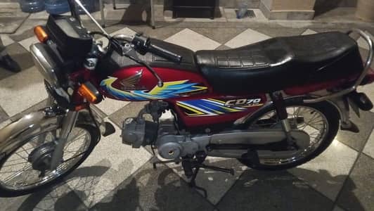 Honda CD70 (20/21 model) Home use geniun bike