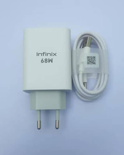Infinix Not 30Pro  original box plugged charger 68Watt 03234806676