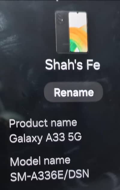 samsung A33 5G