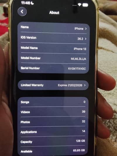 INPHONE 13 JV 128 GB