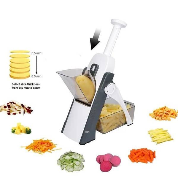Safe Slicer Vegetable Cutter & Slicer – Fast and Easy Kitchen Chopping Tool