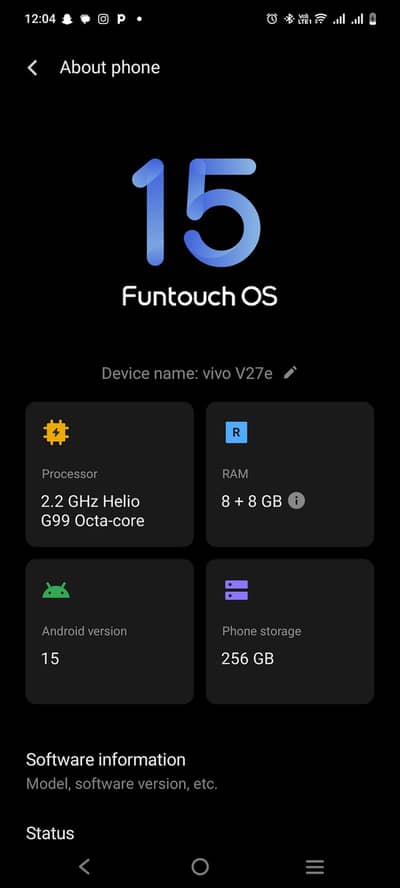 vivo v27e pta approved