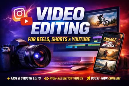 Creative Video Editor for Social Media & YouTube Growth
