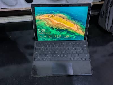 Surface pro 4 8gb ram 238 hard drive  with detachable keyboard