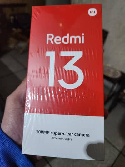 Redmi 13 New condition 8/128