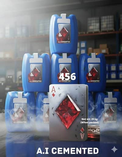 cemented adhesive  and kacha solution