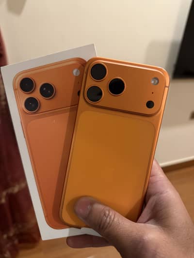 Iphone 17 Promax 256 ornage