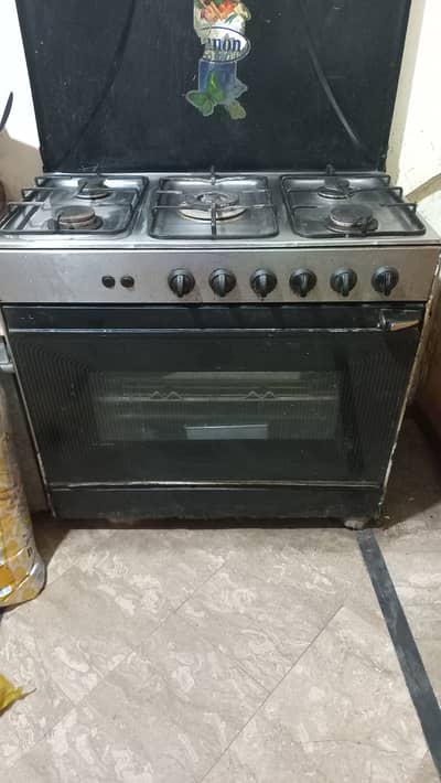 5 burner Canon cooking range