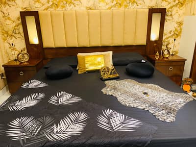 King Size Bed Set Coffee Table Side Tables For Sale