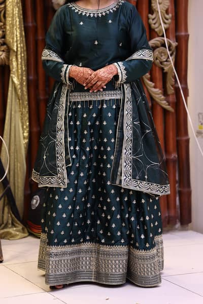 10/10 condition lengha choli