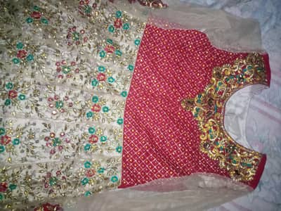 Maroon & PinkiSilveriMaxi with Dupata & Trouser