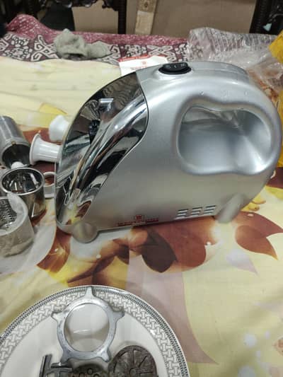 meat grinder with vegetables cutter  / qeemy wali machine