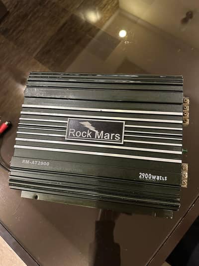 rock mars 2900watts amplifier