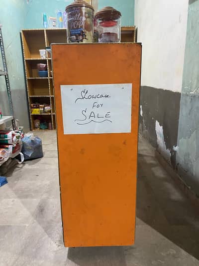 Showcase counter and shelf for Sale