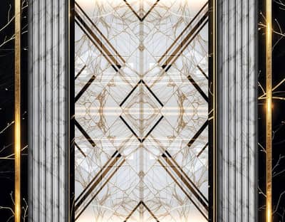 3D wallpaper decor with pasting square feet Rs 68