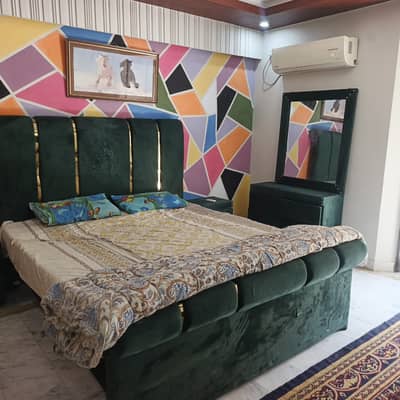 Furnished 1 bedroom apartment available for rent in Bahria town phase 1 safari 1