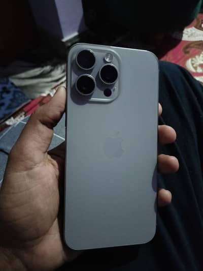 IPHONE 15 PRO MAX 256GB NATURAL TITANIUM  WITH BOX