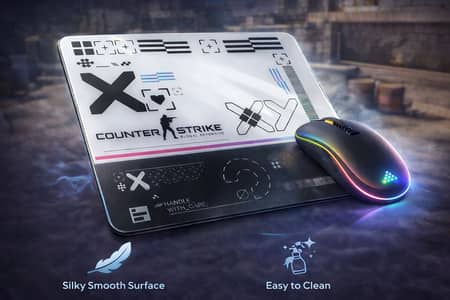 Tempered Glass Mousepad For High Performance Gaming