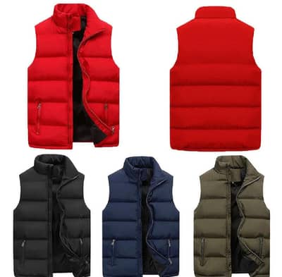 Sleeveless jackets for men's with cap RA digital