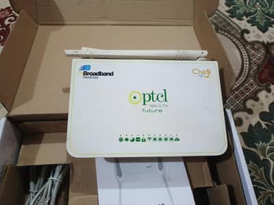 PTCL modem with wingle evo device