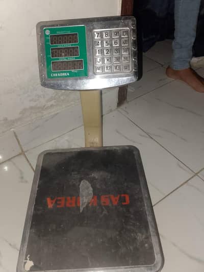 Title: CAS Korea Digital Weighing Scale - Heavy Duty