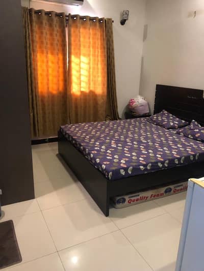 King Size Bed with Side Tables