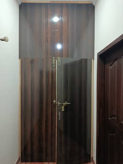 High-Quality LASANI Door Installed in Wooden Frame