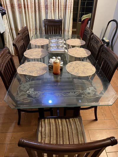 8 seater dining table