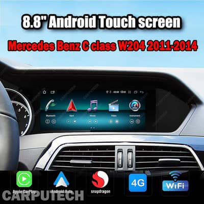 Original Fitting Android for Mercedes Benz W204