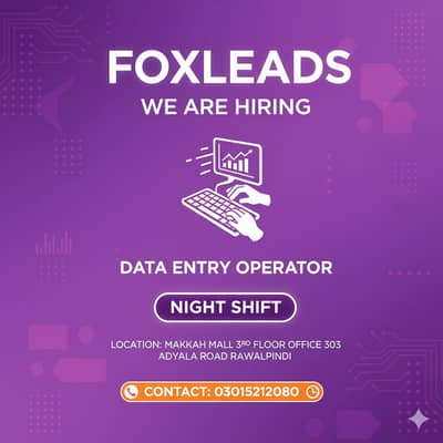 Data Entry operator
