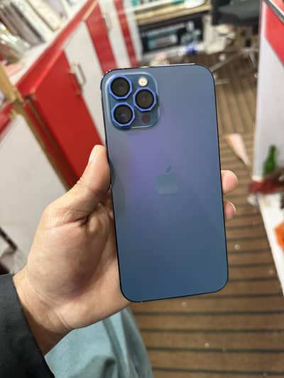 iPhone 12 Pro Max 256gb Dual sim pta approved waterpack