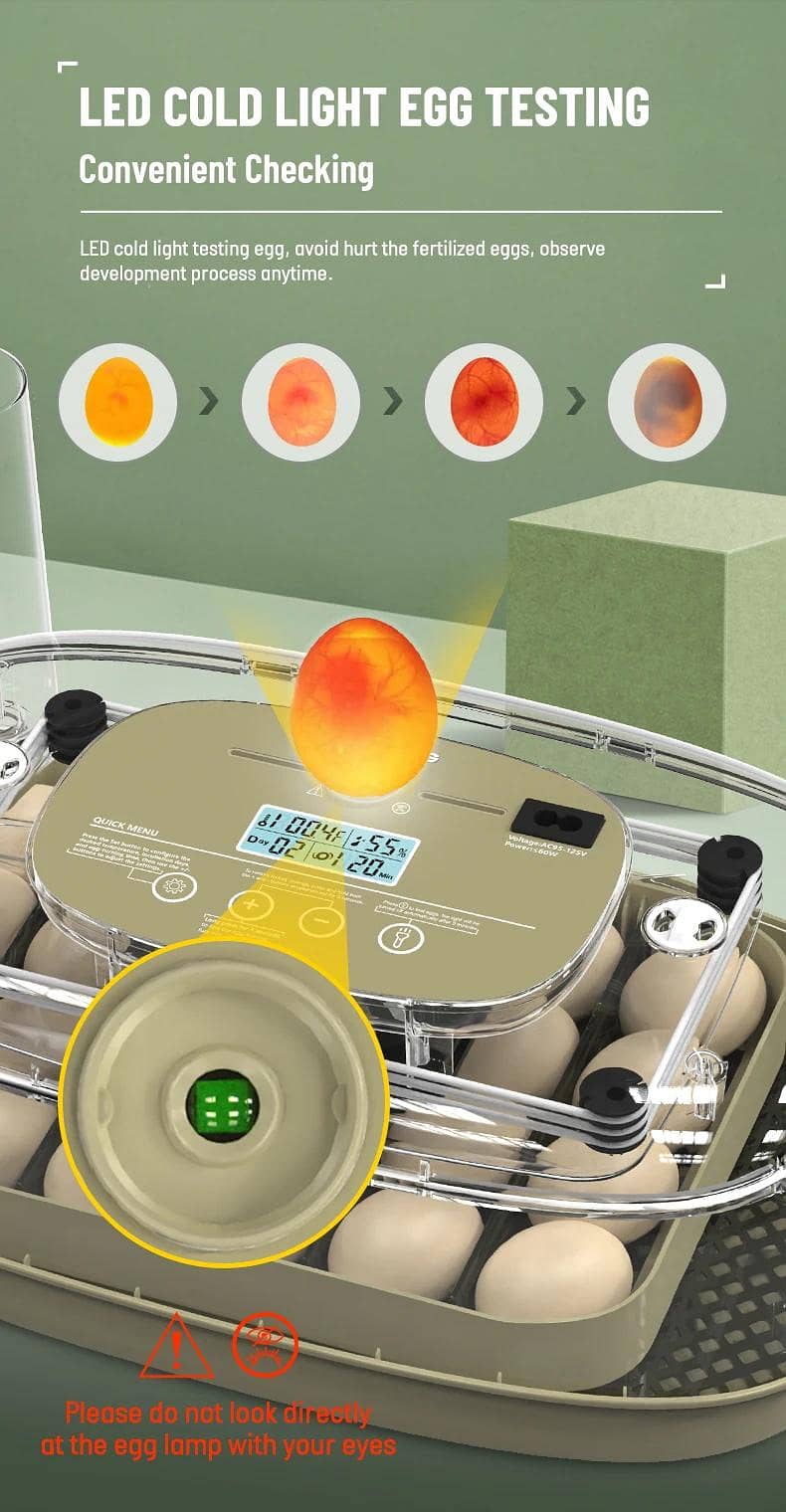 Automatic Egg Incubator | Egg Hatching Machine | Incubator | Brooder 7