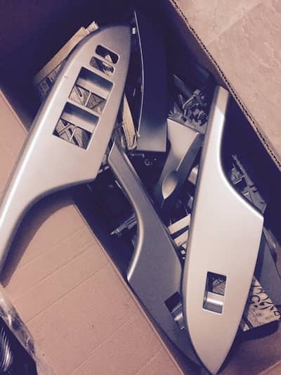 Toyota Corolla Gli 2009-2013 original OEM silver interior trims