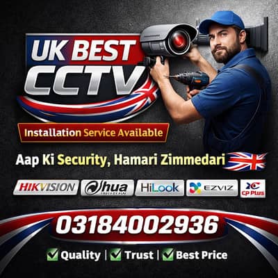 UK BEST CCTV – Trusted Security with World-Class Brands