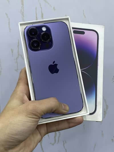 I phone 14 pro 256 GB JV 98% Battery Health 10 by 11