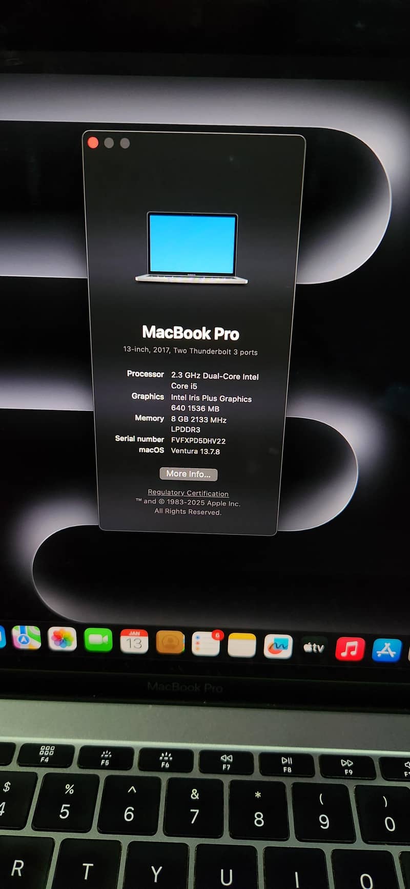 Macbook Pro 2017 1
