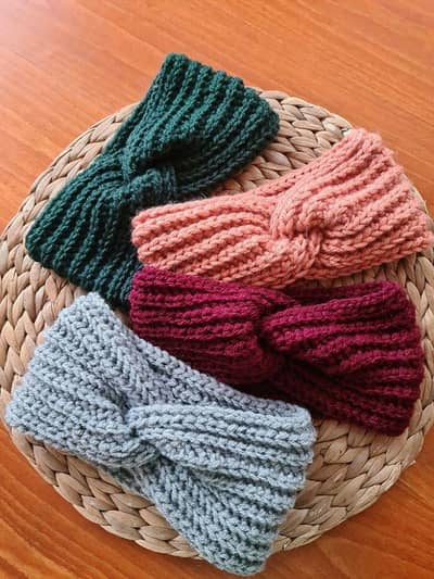 Handmade Crochet Ear Warmer Headbands Collection