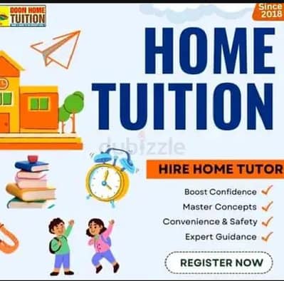 Home tuition available for your childrens