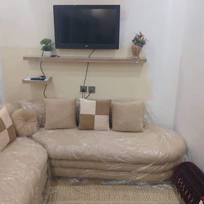 Brand New L shapped sofa set