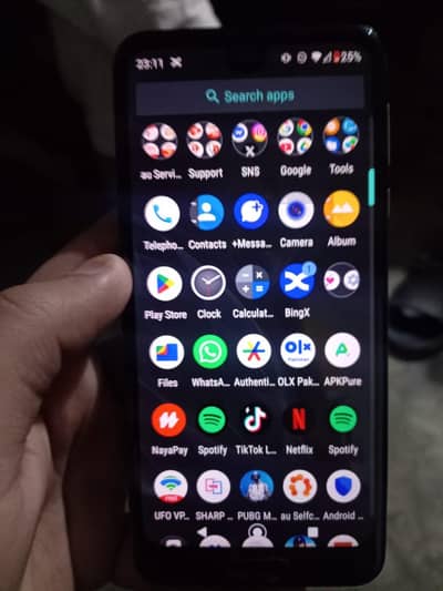 Aquos r2 4 gb 64gb AMOLED panel