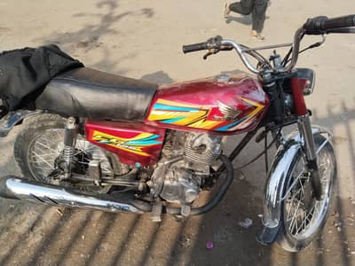 honda- CG-125 Model 1984-nambar-multan-