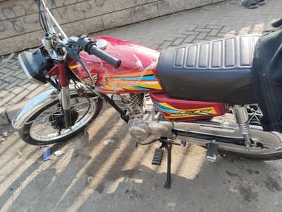 honda- CG-125 Model 1984-nambar-multan-