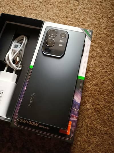 Infinix Note 50 256GB 16GB phone box open great condition