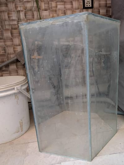 Diamond Shape Hexagonal Aquarium large size .