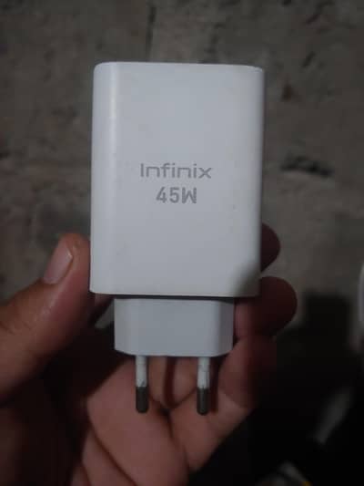 Infinix note 30 ka 45 watt original charger